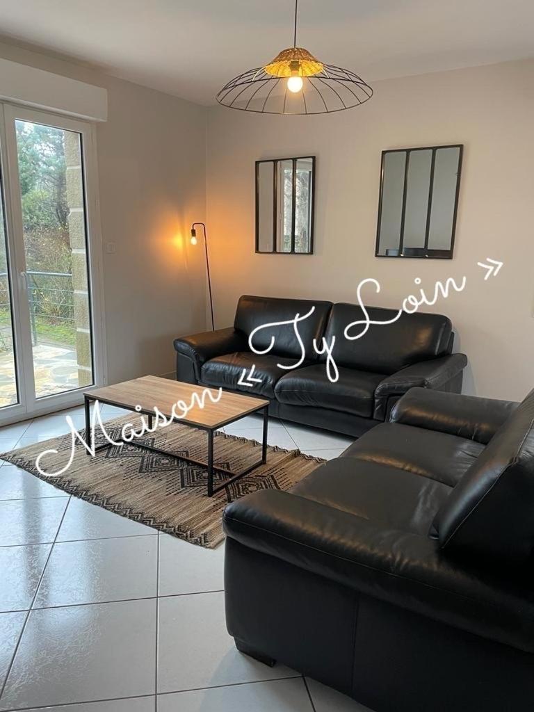 Villa Ty Loin Vue Mer 8 Personnes Logonna-Daoulas Exteriér fotografie